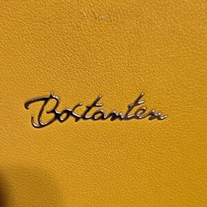 Bostanten Yellow Leather Bag